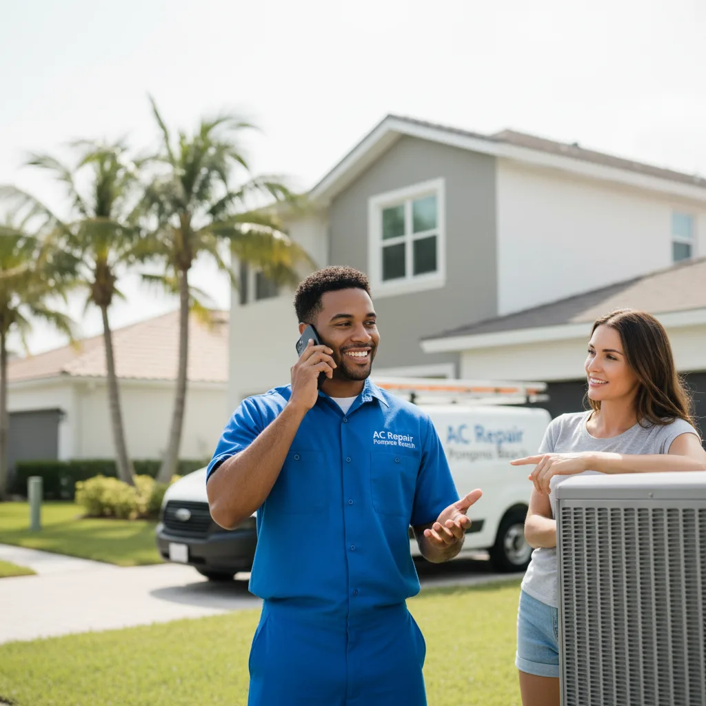 AC Repair Pompano Beach customer support in Swanton